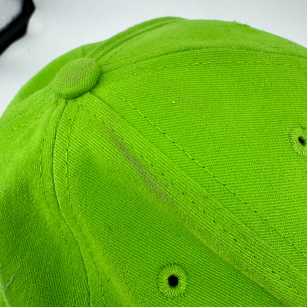 Arctic Cat Hat Men OSFA Green Black Embroidered Snowmobile Racing Baseball Cap - Picture 14 of 16